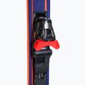 Women's downhill skis Salomon S/Force Fever + M11 GW navy blue L41135500/L4113230010 6