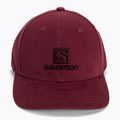 Salomon Logo baseball cap red LC1682400 4