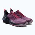 Women's trekking boots Salomon Outpulse GTX purple L41689700 5