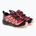 Salomon XA Pro V8 CSWP children's trekking boots red L41614400 4