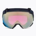 Salomon Radium black/sigma black gold ski goggles L47005000 2