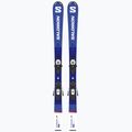 Children's downhill skis Salomon S Race MT Jr. + L6 blue L47041900 10