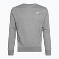 Men's Nike Sportswear Club Fleece Crew dark grey heather/white sweatshirt