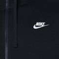 Men's Nike Sportswear Club Hoodie FZ black/black/white 3