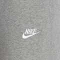 Men's Nike Sportswear Club Fleece dark grey heather/matte silver/white trousers 3