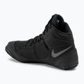 Nike Fury wrestling shoes black/metallic silver 3