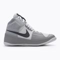 Nike Fury white/grey wrestling shoes 2