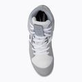 Nike Fury white/grey wrestling shoes 5