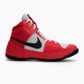 Nike Fury university red/white/black wrestling shoes 2