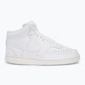 Nike Court Vision Mid white/white/white women's shoes 2