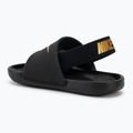 Children's slides Nike Kawa black/metallic gold 3