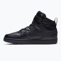Children's shoes Nike Court Borough Mid 2 black/black/black 2