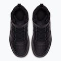 Children's shoes Nike Court Borough Mid 2 black/black/black 4