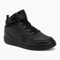 Children's shoes Nike Court Borough Mid 2 black/black/black