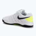 Children's tennis shoes Nike Court Vapor X Jr white/volt/black 3
