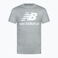 Men's New Balance Essentials Stacked Logo t-shirt grey