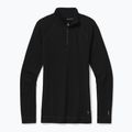 Women's Smartwool Merino 250 Baselayer 1/4 Zip Boxed thermal T-shirt black SW016374001