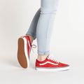 Vans shoes UA Old Skool racing red/true white 2