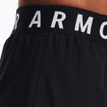 Under Armour Play Up 5 In women's training shorts black/black/white 4