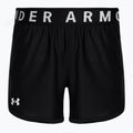 Under Armour Play Up 5 In women's training shorts black/black/white 5