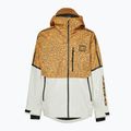 Oakley TC Gunn 2.0 RC Shell men's snowboard jacket white and yellow FOA403429 8