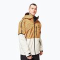 Oakley TC Gunn 2.0 RC Shell men's snowboard jacket white and yellow FOA403429 4