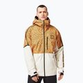 Oakley TC Gunn 2.0 RC Shell men's snowboard jacket white and yellow FOA403429