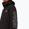 Men's snowboard jacket Oakley TNP TBT Insulated black/white logo 7