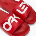 Oakley men's B1B Slide 2.0 flip-flops red FOF100424465 7