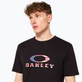 Men's Oakley O Bark 2.0 t-shirt black/american flag 5