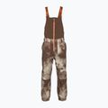 Men's Oakley TC Gunn RC Bib 3.0 brown clouds print snowboard trousers 13