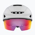 Oakley Aro7 Road matte white/prizm road bike helmet 2