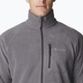 Columbia Fast Trek II grey men's fleece sweatshirt 1420421 4