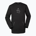 Men's Volcom Let It Storm Crew snowboard sweatshirt black G4652201-ART 3