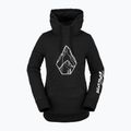 Women's Volcom Costus HD snowboard sweatshirt black H4152205-BLK