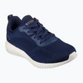 Women's SKECHERS Bobs Squad Tough Talk navy sneakers 7