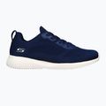 Women's SKECHERS Bobs Squad Tough Talk navy sneakers 8