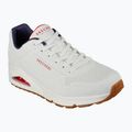 SKECHERS Uno Stand On Air men's shoes white/navy/red 8