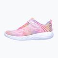 SKECHERS Go Run 600 Shimmer Speeder children's training shoes light pink/multi 13