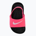 Children's slides Nike Kawa digital pink/black/white 5