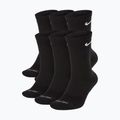 Men's socks Nike Everyday Plus Cushioned Crew 6 pairs black/white