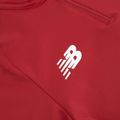 Children's football sweatshirt New Balance Training 1/4 Zip Knitted maroon EJT9035RDP 3