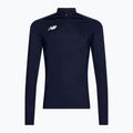Men's New Balance Football Sweatshirt Training 1/4 Zip Knitted navy blue EMT9035NV