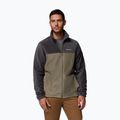 Men's sweatshirt Columbia Steens Mountain Full Zip 2.0 shark stone/green