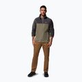 Men's sweatshirt Columbia Steens Mountain Full Zip 2.0 shark stone/green 2