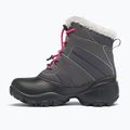 Columbia Rope Tow III WP Girl children's snow boots dark grey/haute pink 12