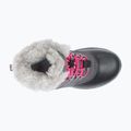 Columbia Rope Tow III WP Girl children's snow boots dark grey/haute pink 15