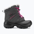 Columbia Rope Tow III WP Girl children's snow boots dark grey/haute pink 2