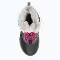 Columbia Rope Tow III WP Girl children's snow boots dark grey/haute pink 6
