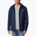 Columbia Pouring Adventure men's rain jacket collegiate navy 2